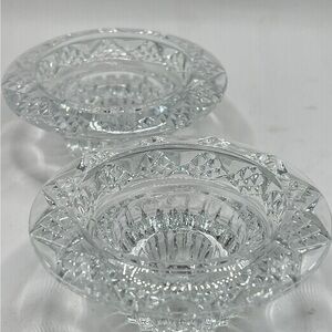 Bali Indonesia Glass Candle Holders
